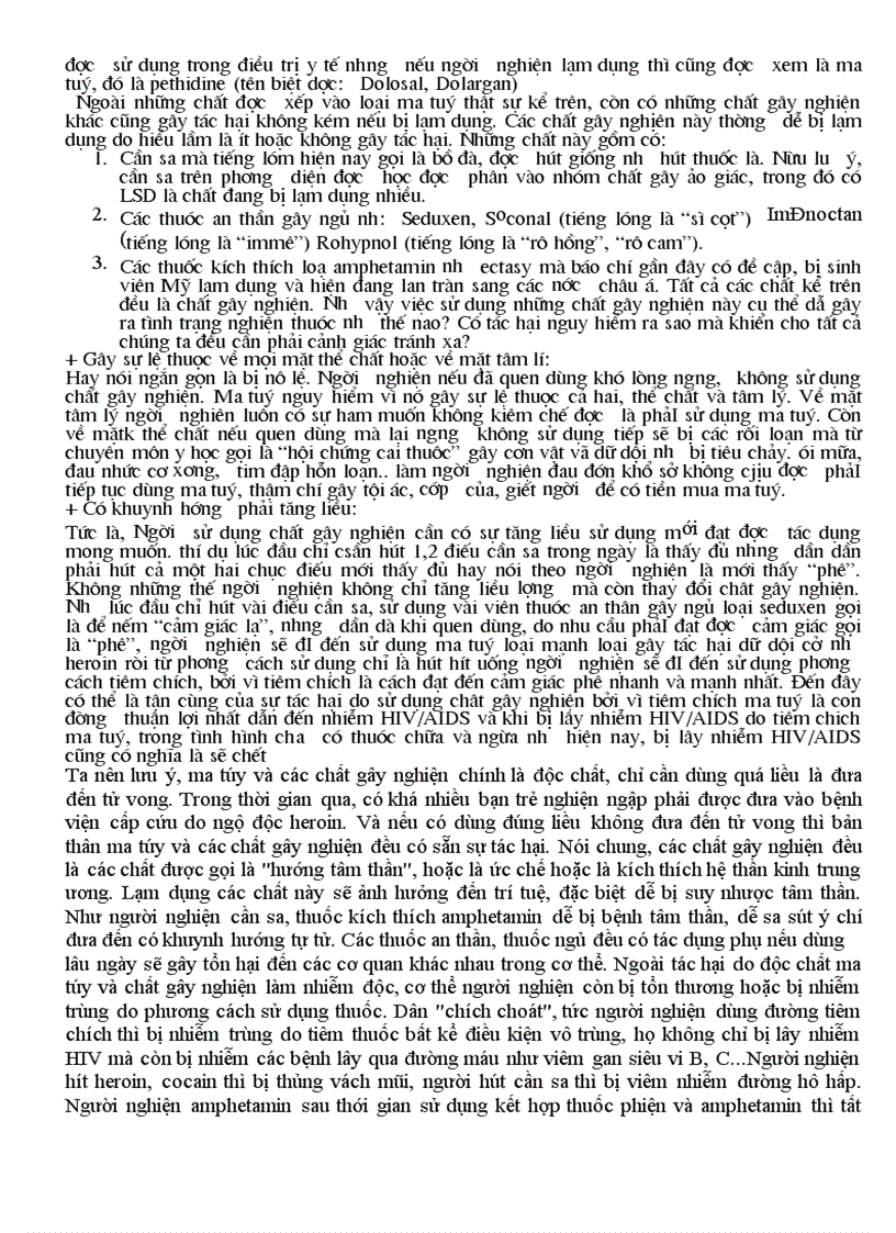 image for page Bài dự thi tìm hiểu luật phòng chống ma túy