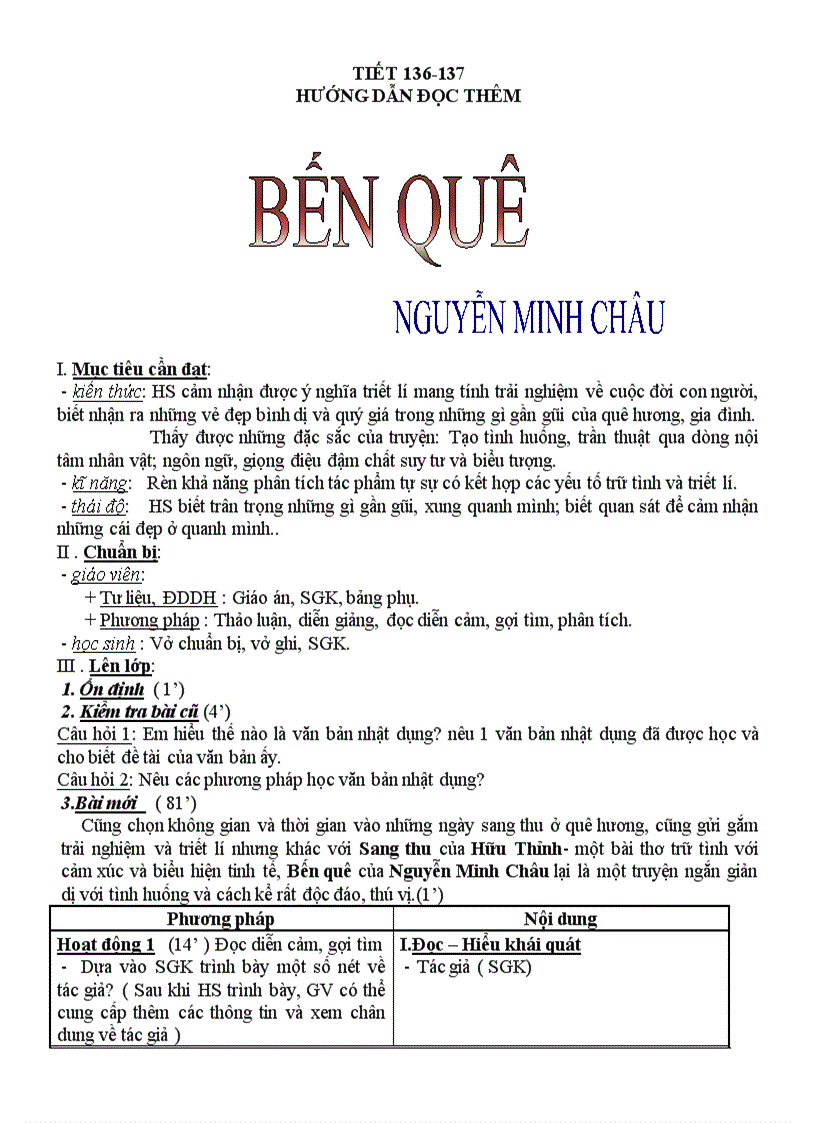 image for page Bài giảng ngữ văn 9 tuần 29
