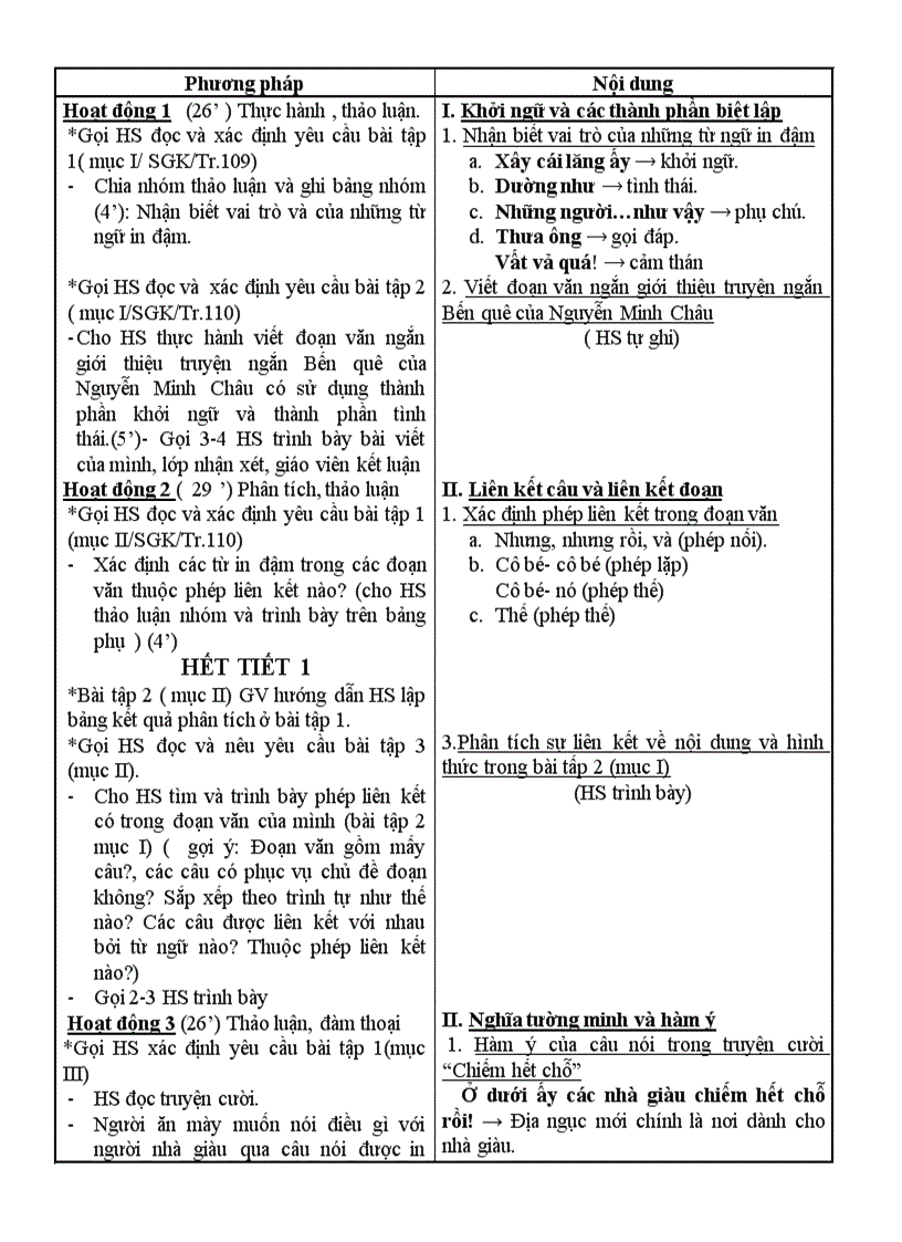 image for page Bài giảng ngữ văn 9 tuần 29