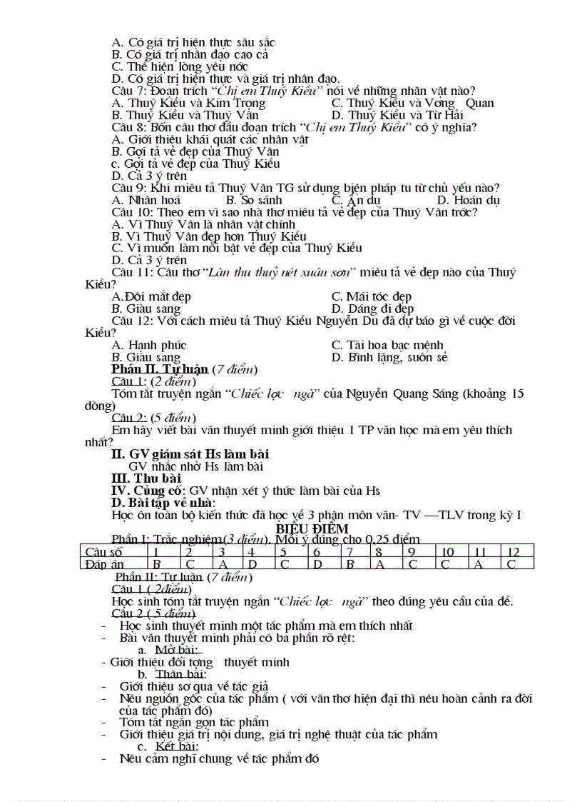 image for page Bài soan ngữ văn 9 kì I