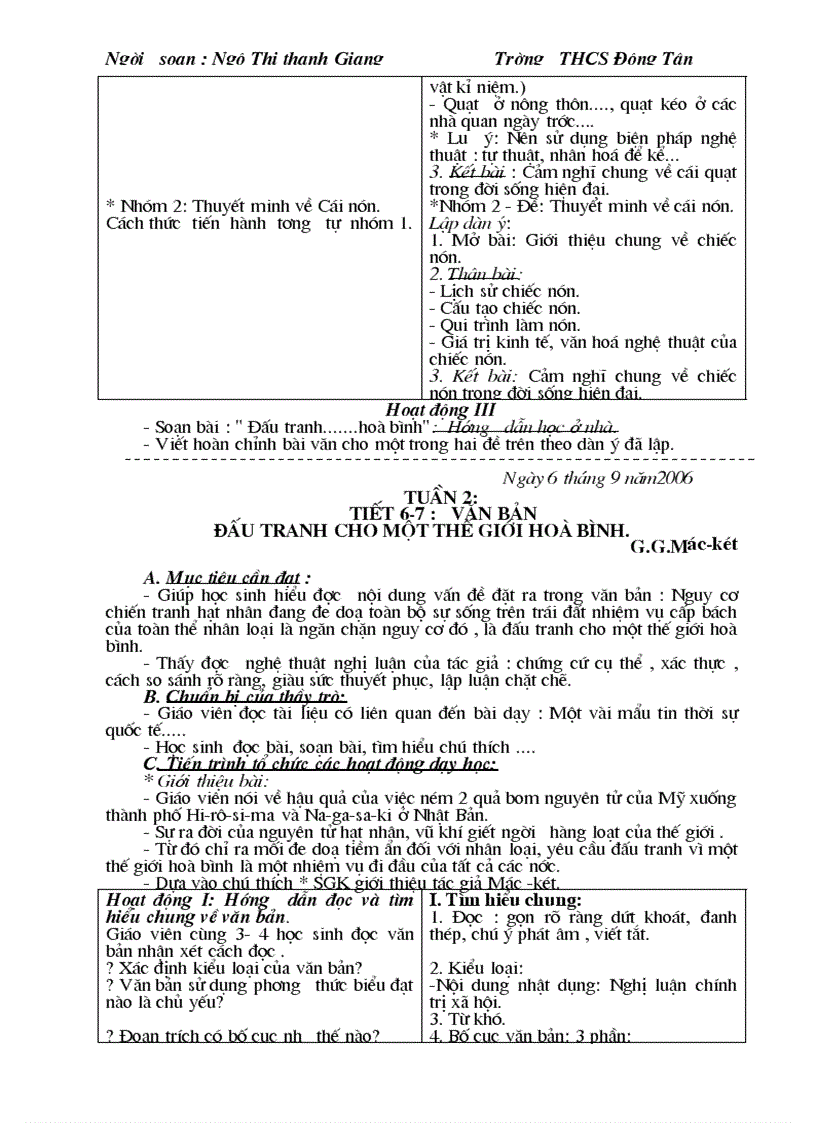 image for page Bai soan ngu van 9 1