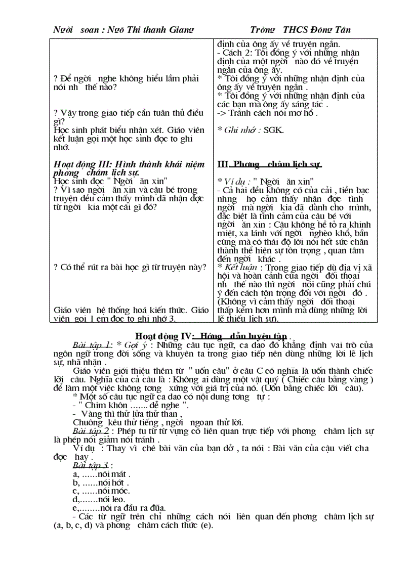 image for page Bai soan ngu van 9 1