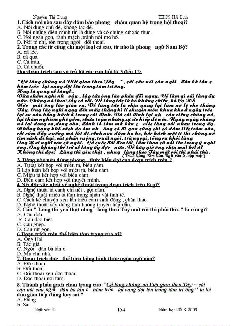 image for page Bai soan ngữ van 9 tam