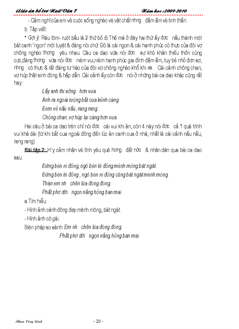 image for page Bai tap nang cao