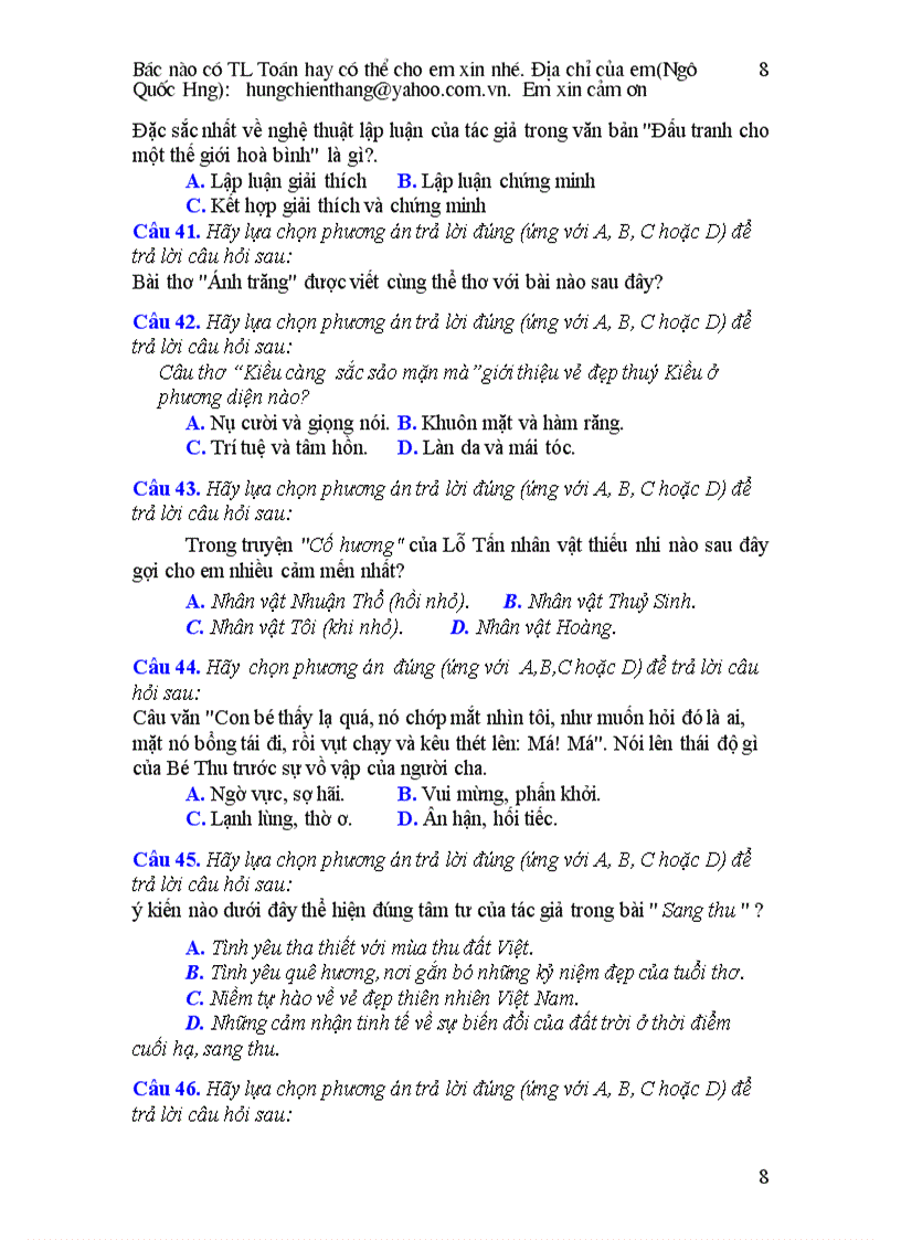 image for page Bài tập Ngữ văn 9