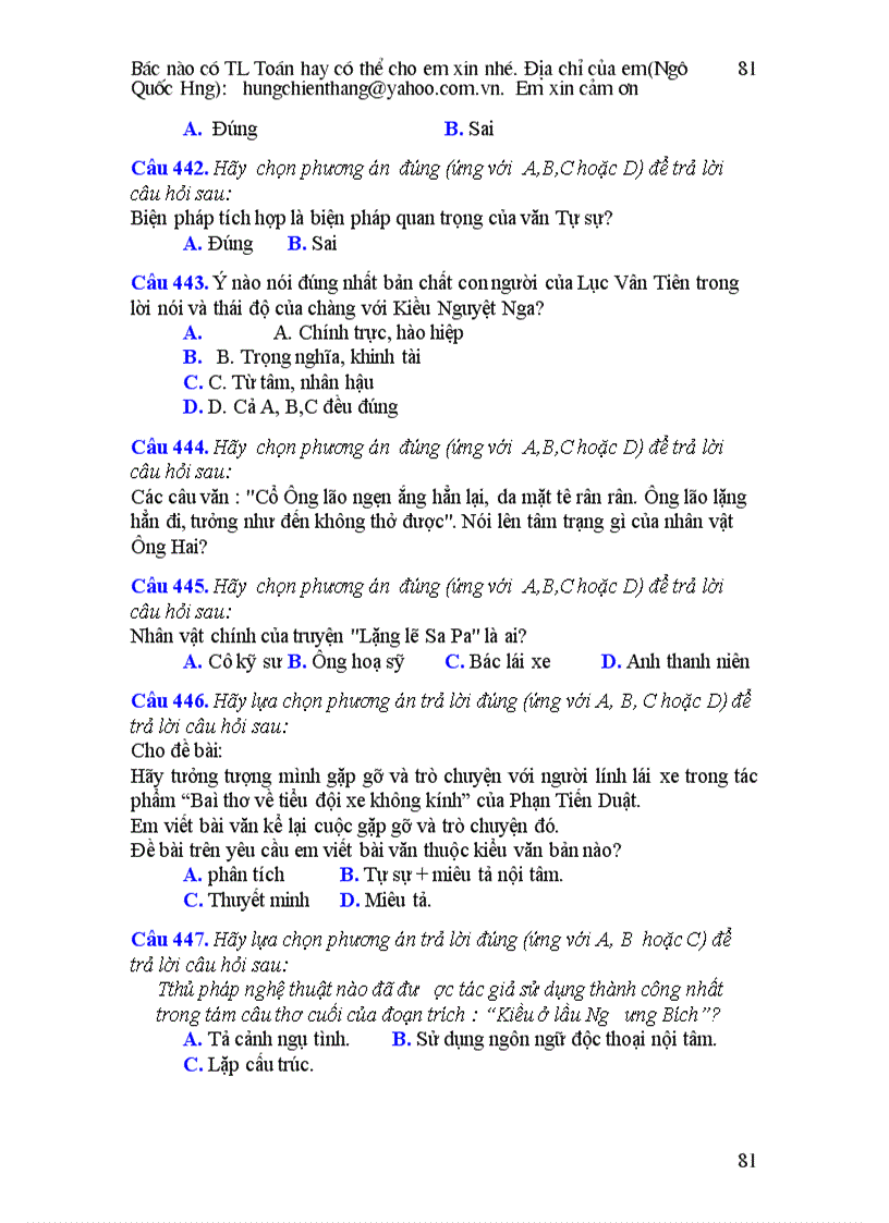 image for page Bài tập Ngữ văn 9