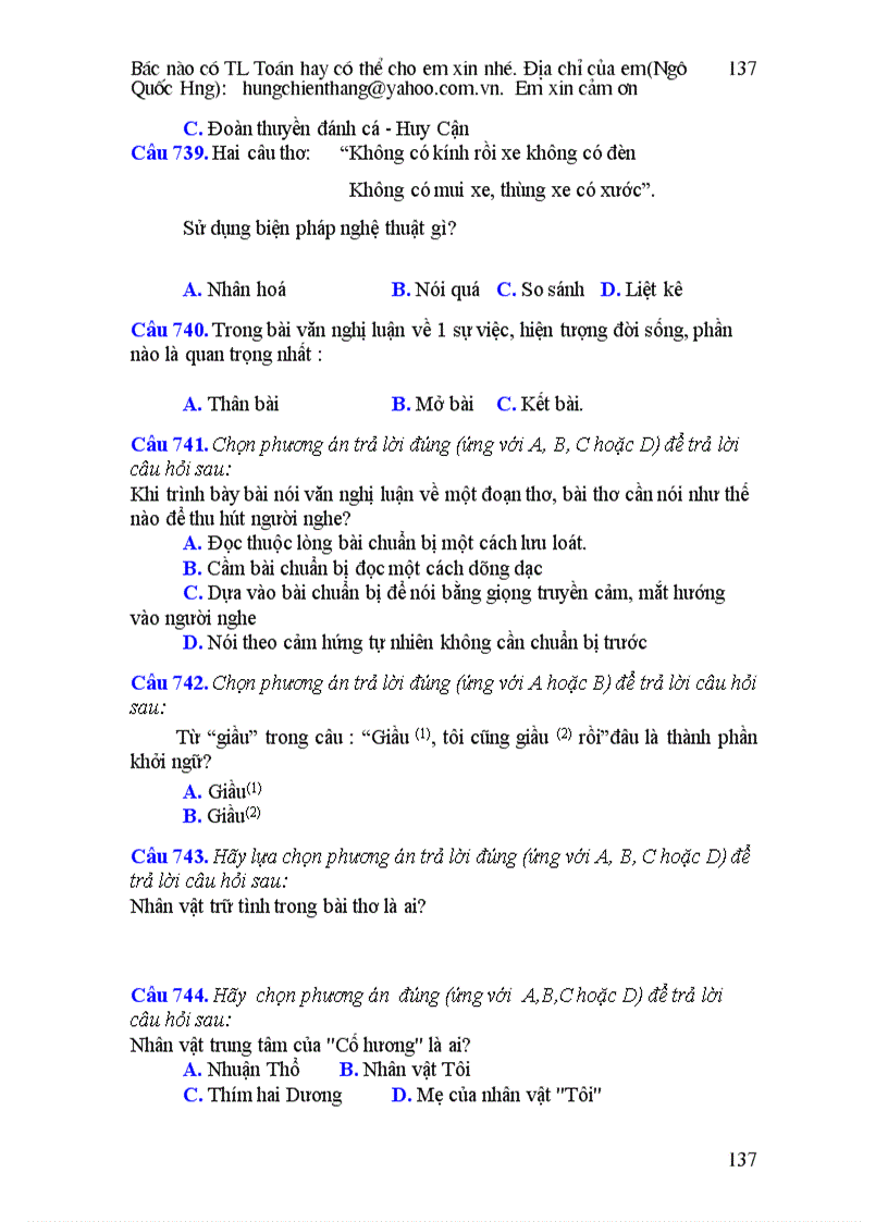 image for page Bài tập Ngữ văn 9