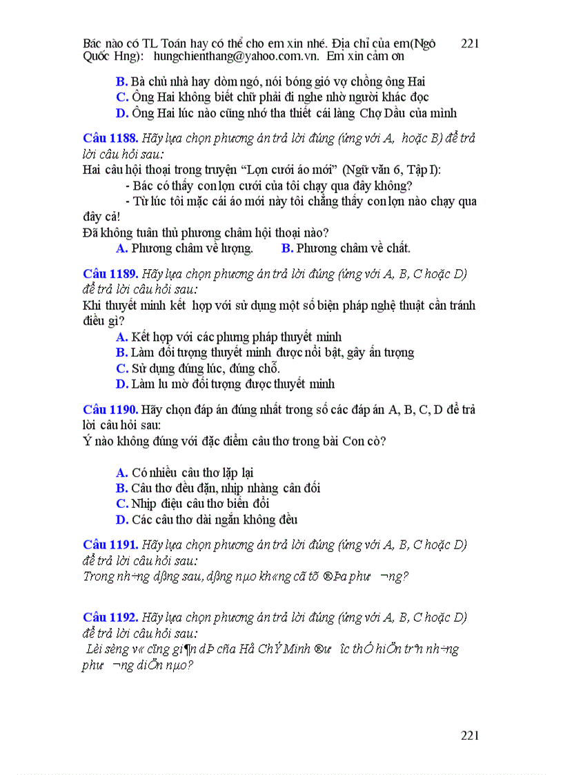 image for page Bài tập Ngữ văn 9