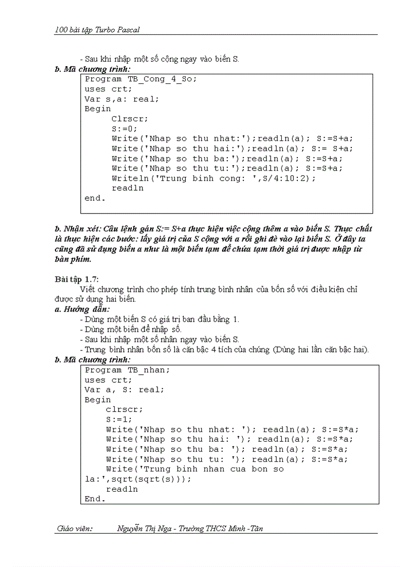 image for page Bai tập Pascal