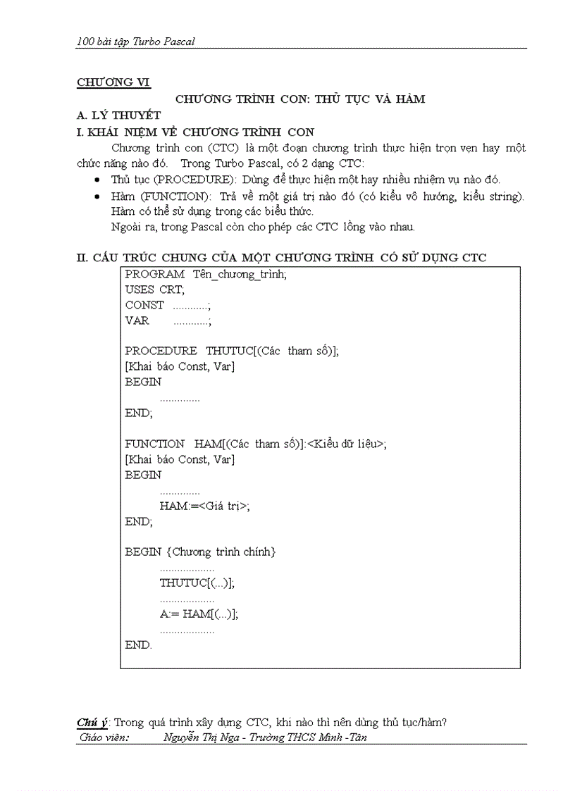 image for page Bai tập Pascal