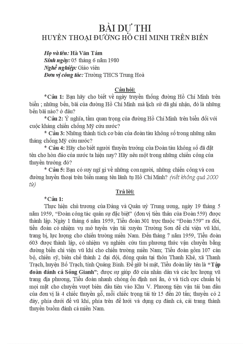 image for page Bài thi