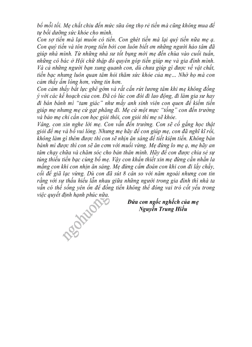 image for page Bài văn lạ của học trò ngheo gây sốc