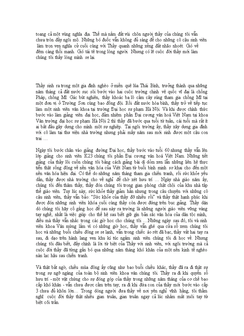 image for page Bài viết dự thi Nét bút tri ân