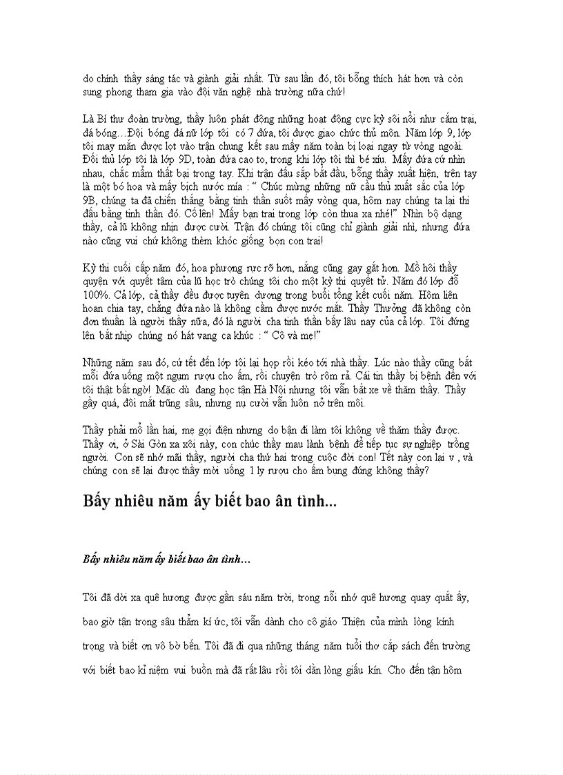 image for page Bài viết dự thi Nét bút tri ân