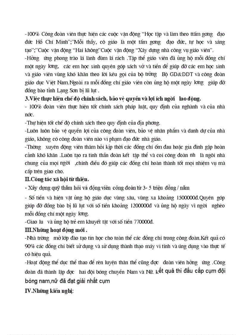 image for page Báo Cáo Tổng kết công đoàn 2009 2010