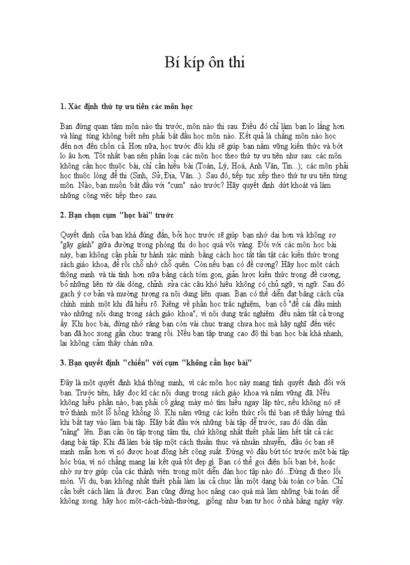 image for page Bí kip ôn thi