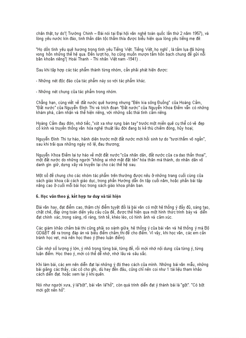 image for page Bí quyết ôn thi môn văn