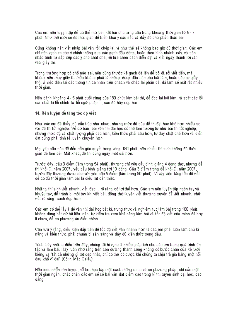 image for page Bí quyết ôn thi môn văn