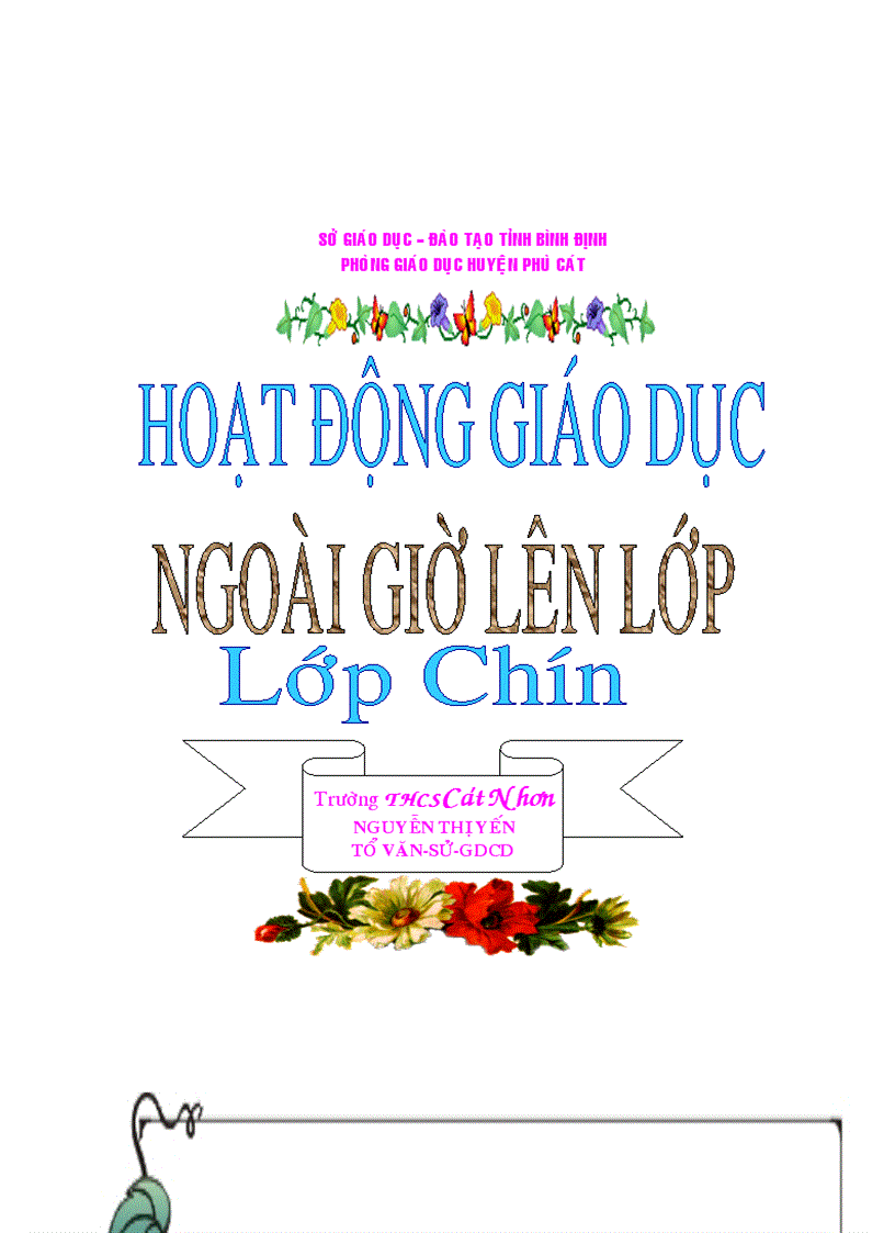 image for page Bìa giáo án cực đẹp