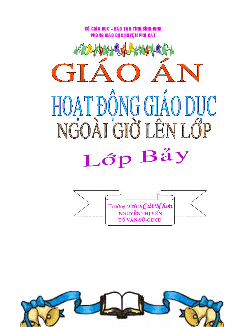 image for page Bìa giáo án cực đẹp