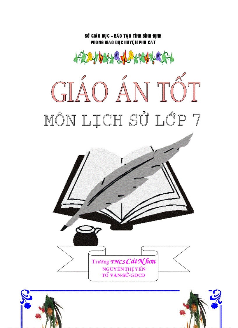 image for page Bìa giáo án cực đẹp