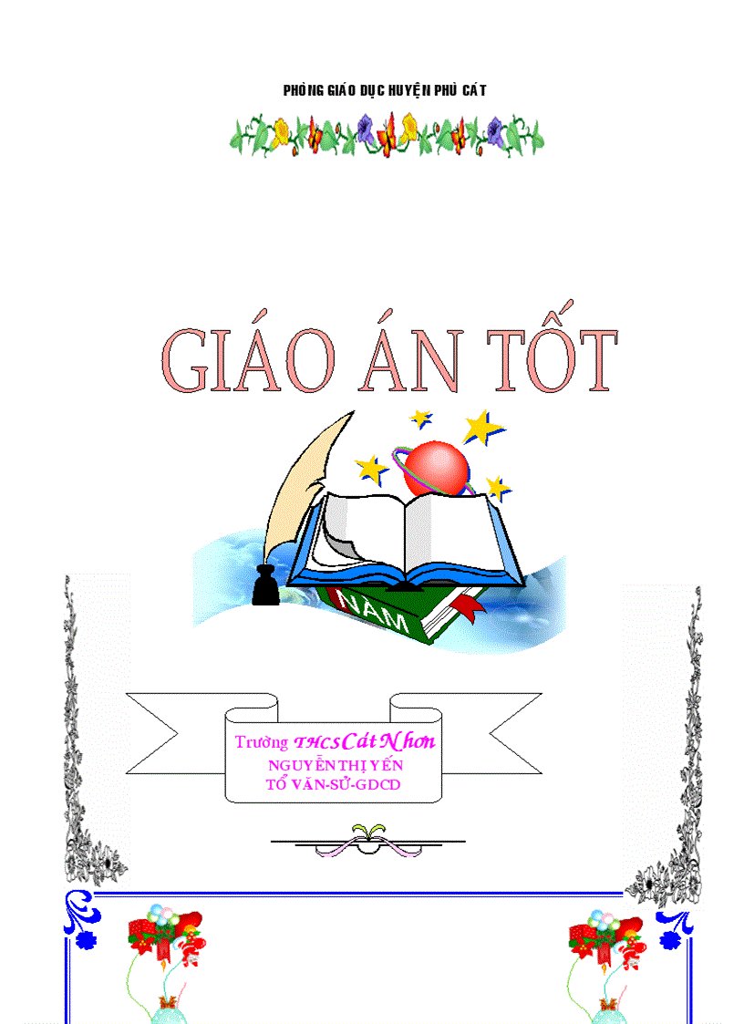 image for page Bìa giáo án cực đẹp