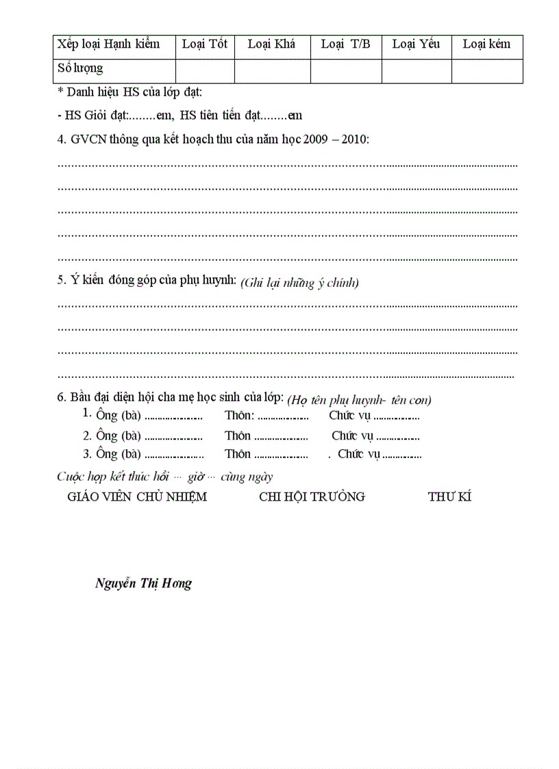 image for page Bien ban hop phhs dau nam