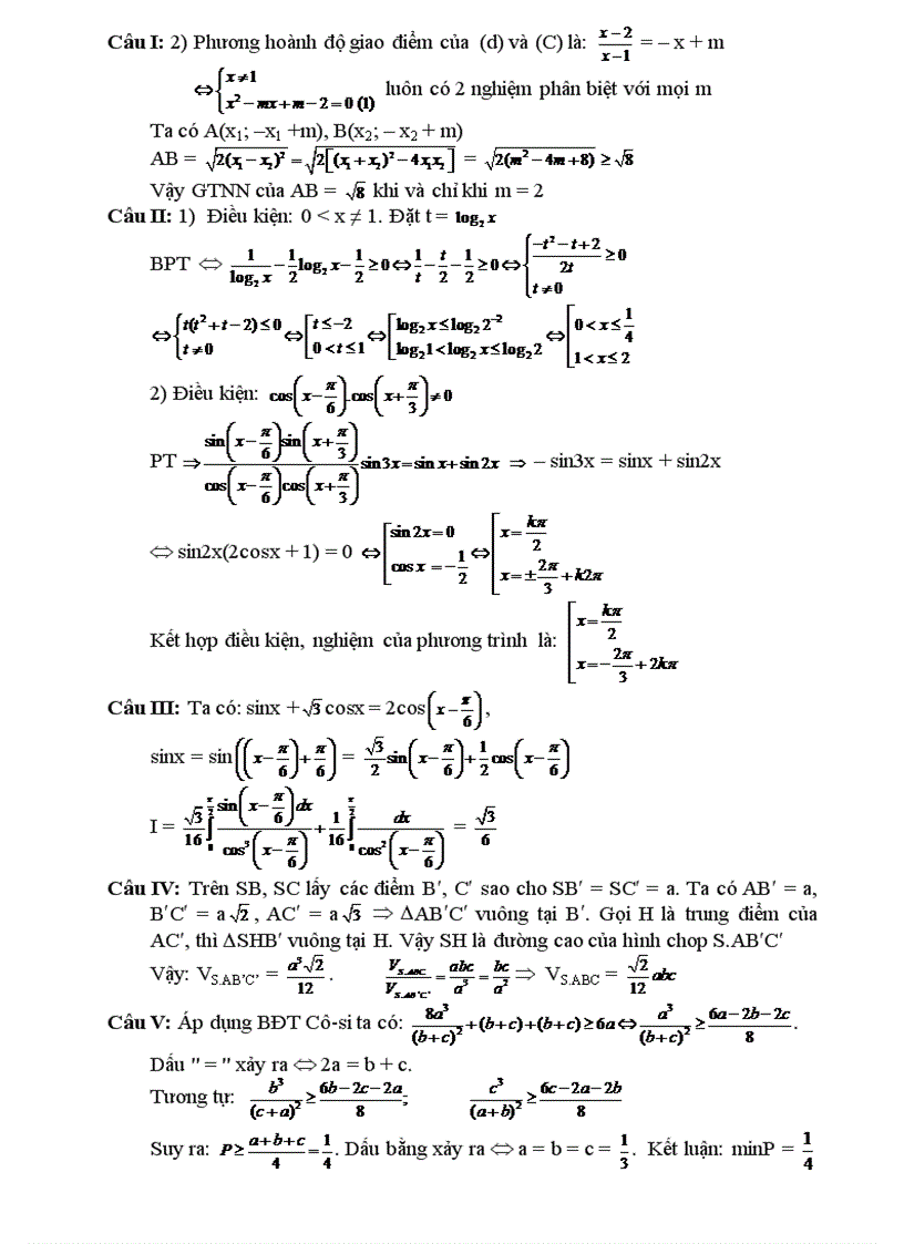 image for page Bộ đề ôn thi đại học 2010 da chi tiết