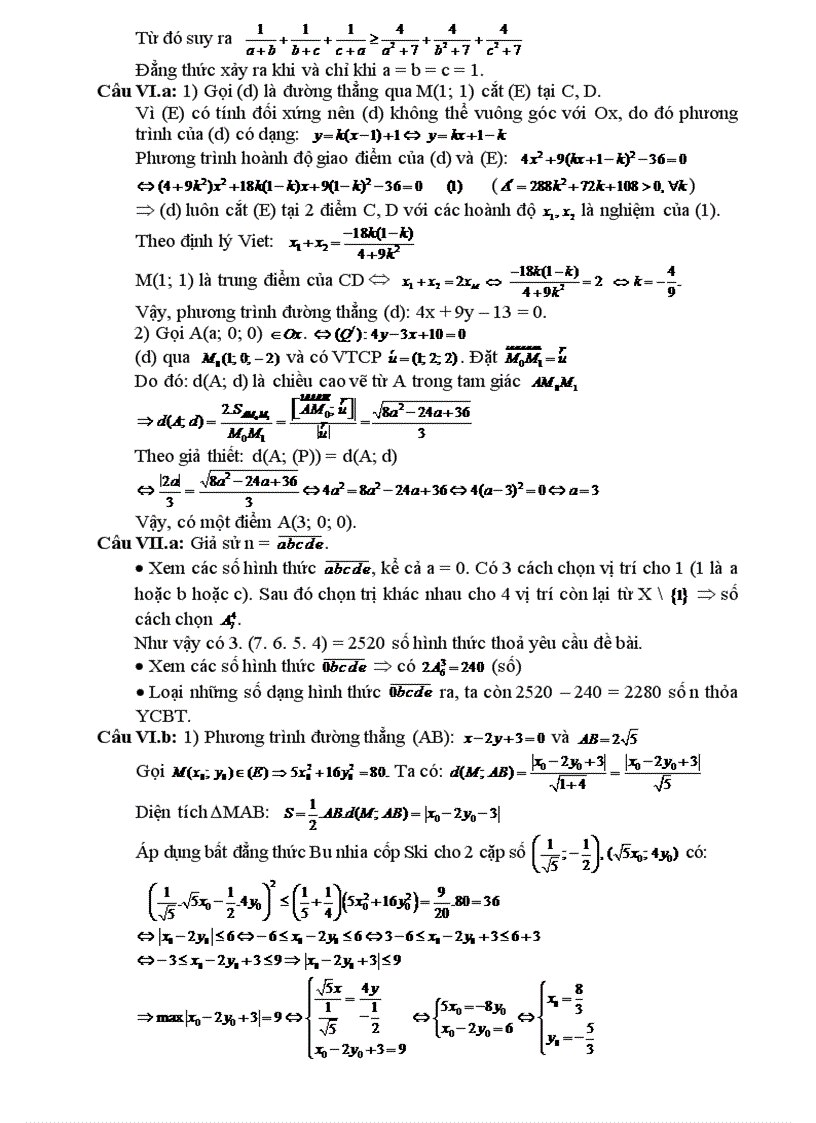 image for page Bộ đề ôn thi đại học 2010 da chi tiết