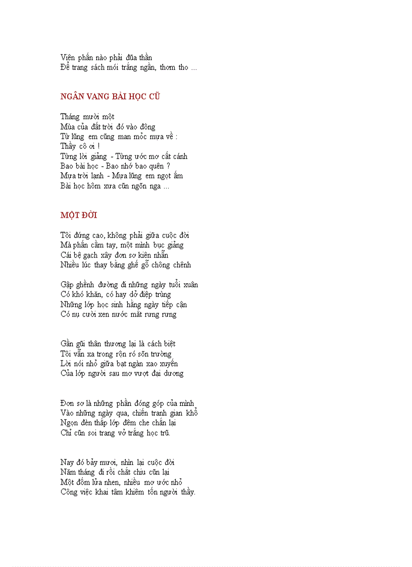 image for page Cac bai tho hay ve thay co