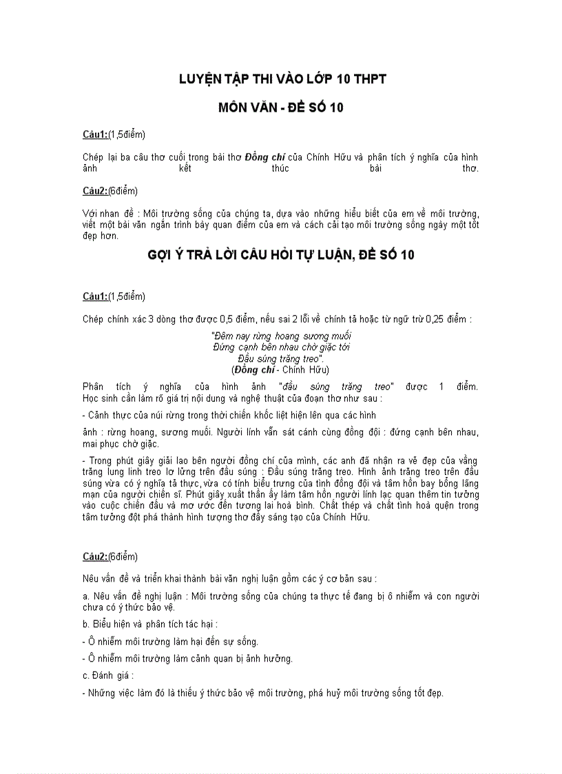 image for page Cac cach mo bai TLV hay nhat va 16 de on thi van 9