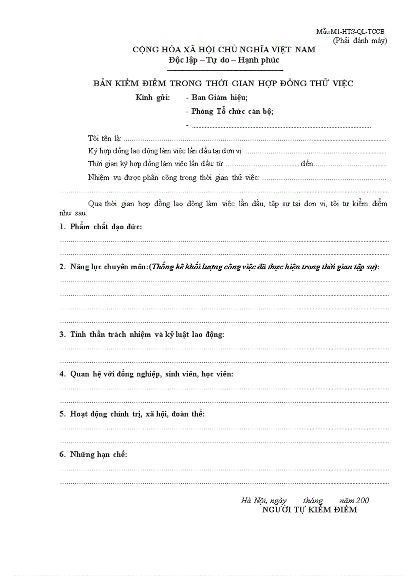 image for page Các loại hò sơ hết tập sụ