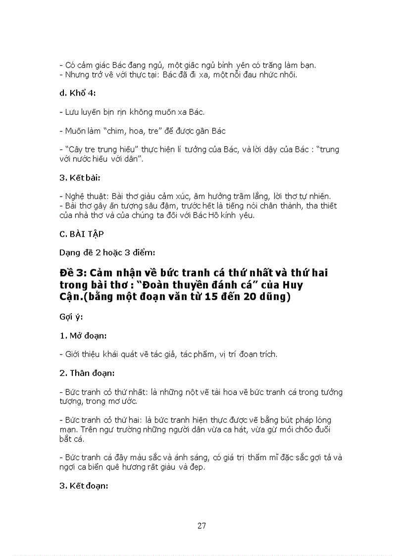 image for page Cách làm và tuyển tập các bài văn nghị luận Lớp 9 P1