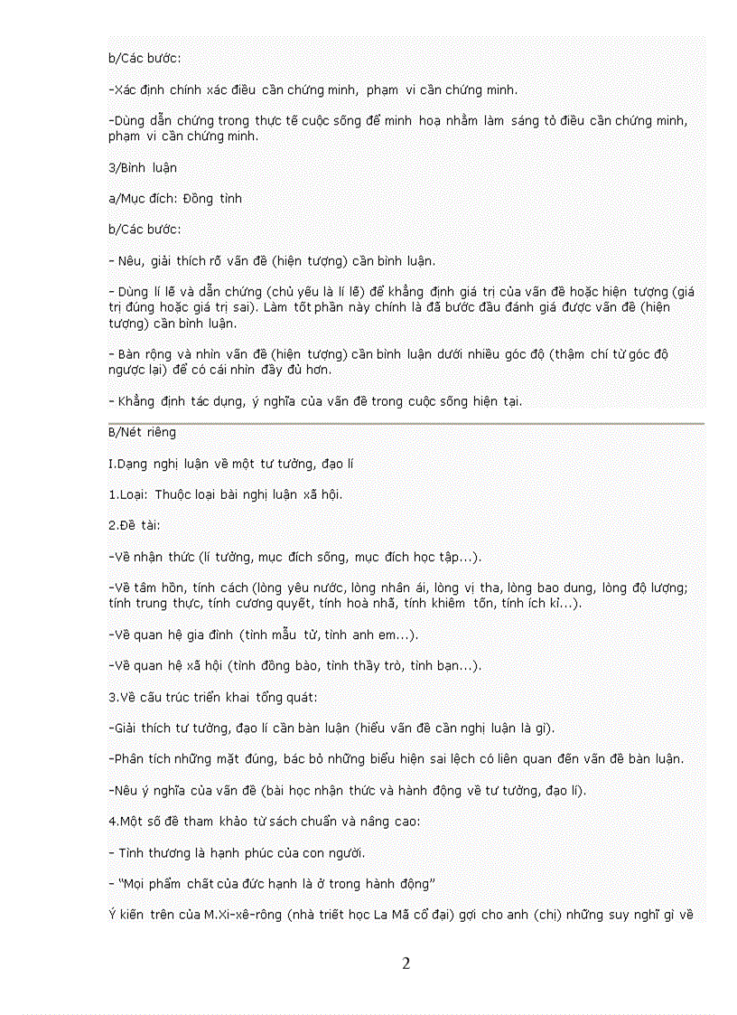 image for page Cách làm văn nghị luận hay