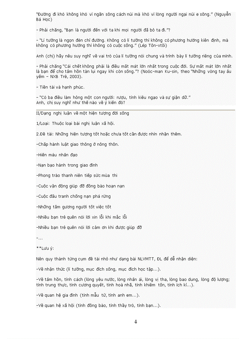 image for page Cách làm văn nghị luận hay