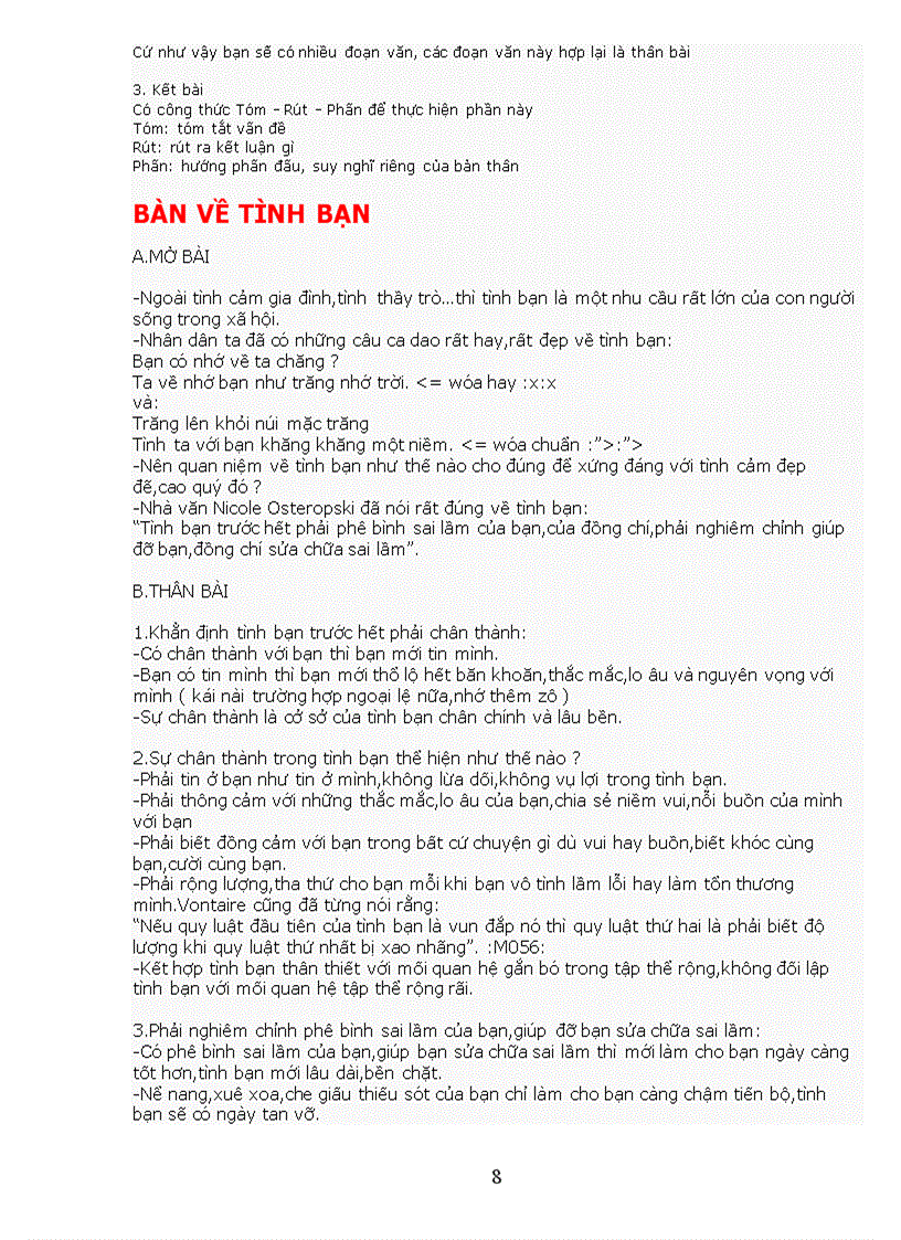 image for page Cách làm văn nghị luận hay