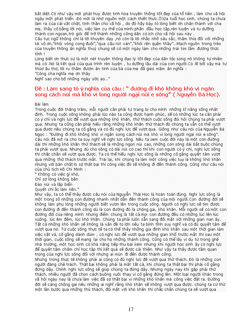 image for page Cách làm văn nghị luận hay