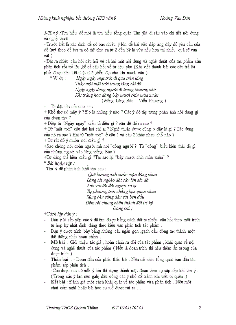 image for page Cách viết cả bài phân tích tác phẩm văn học