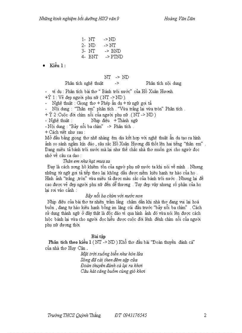 image for page Cách viết thân bài phân tích tác phẩm văn học P1