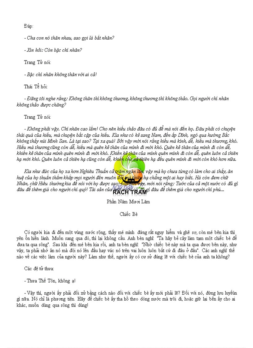 image for page Cái dũng của thánh nhân