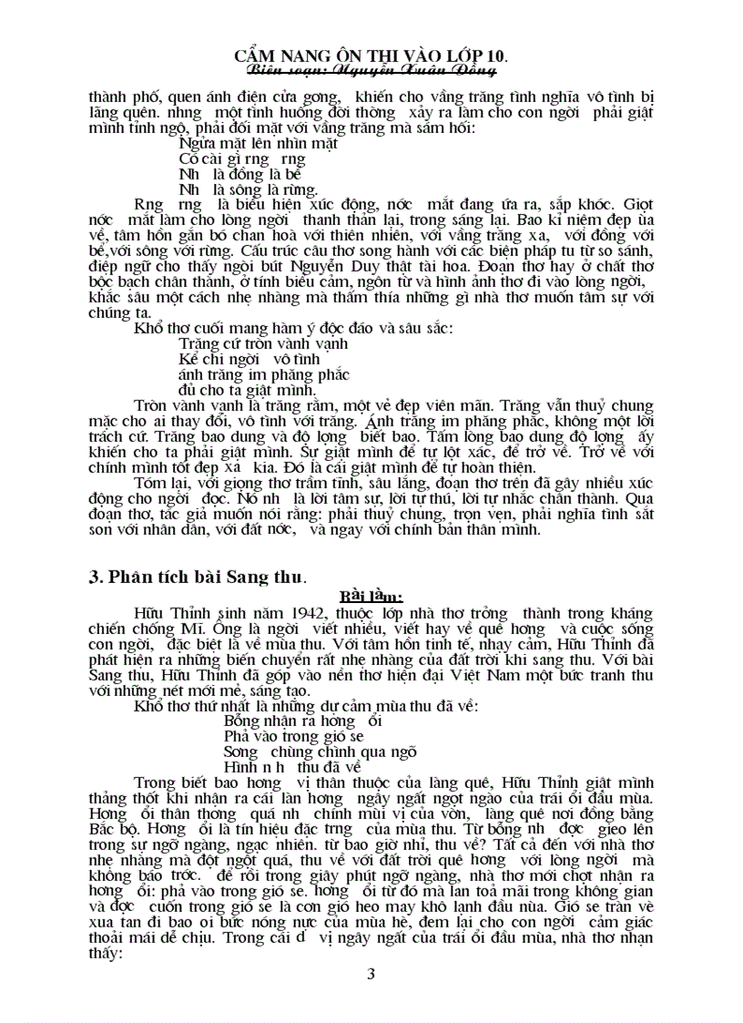 image for page Cẩm nang ôn thi vào lớp 10 Phần 2 35 bài văn tự luận