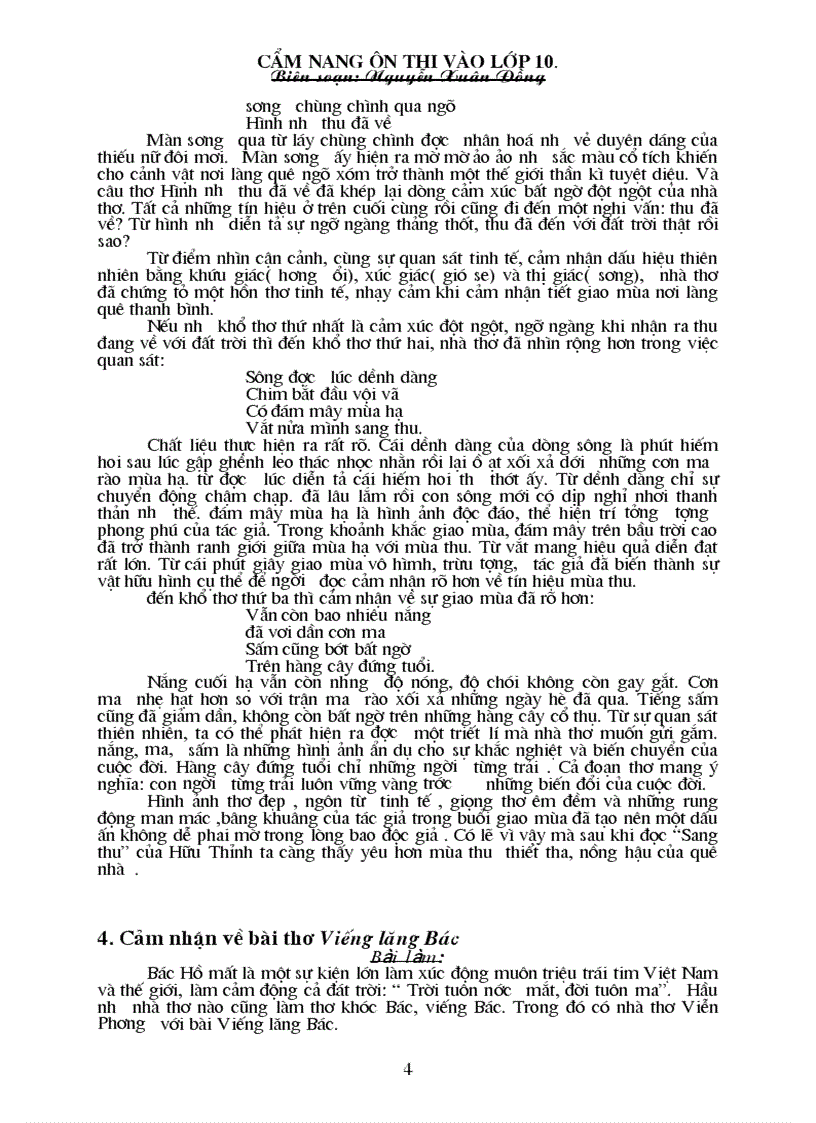 image for page Cẩm nang ôn thi vào lớp 10 Phần 2 35 bài văn tự luận