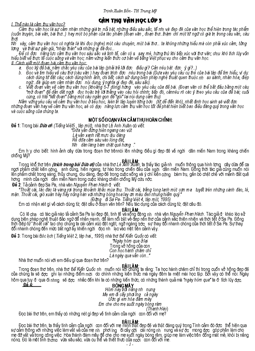 image for page Cam thu van hoc