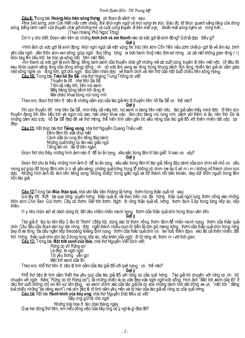 image for page Cam thu van hoc