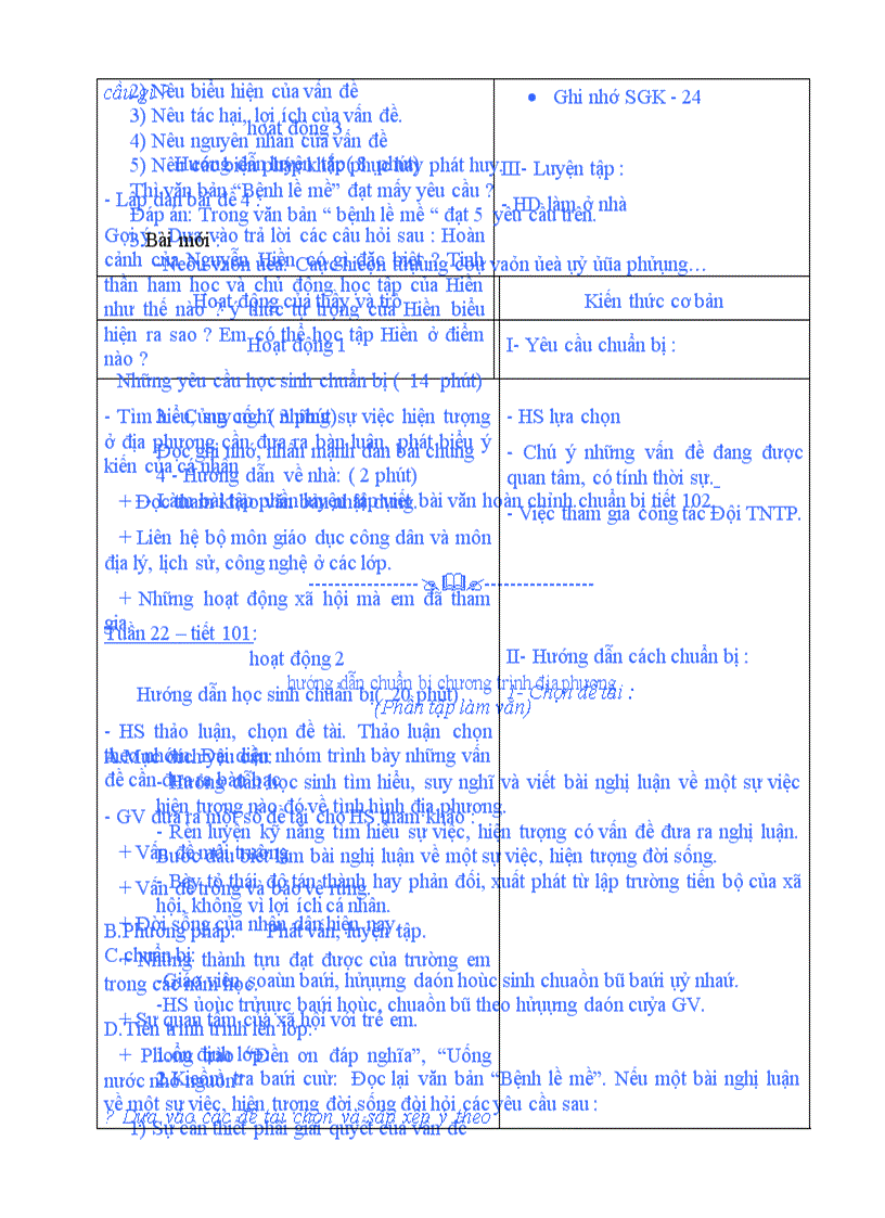 image for page Cau hoi on thi vao 10 van moi