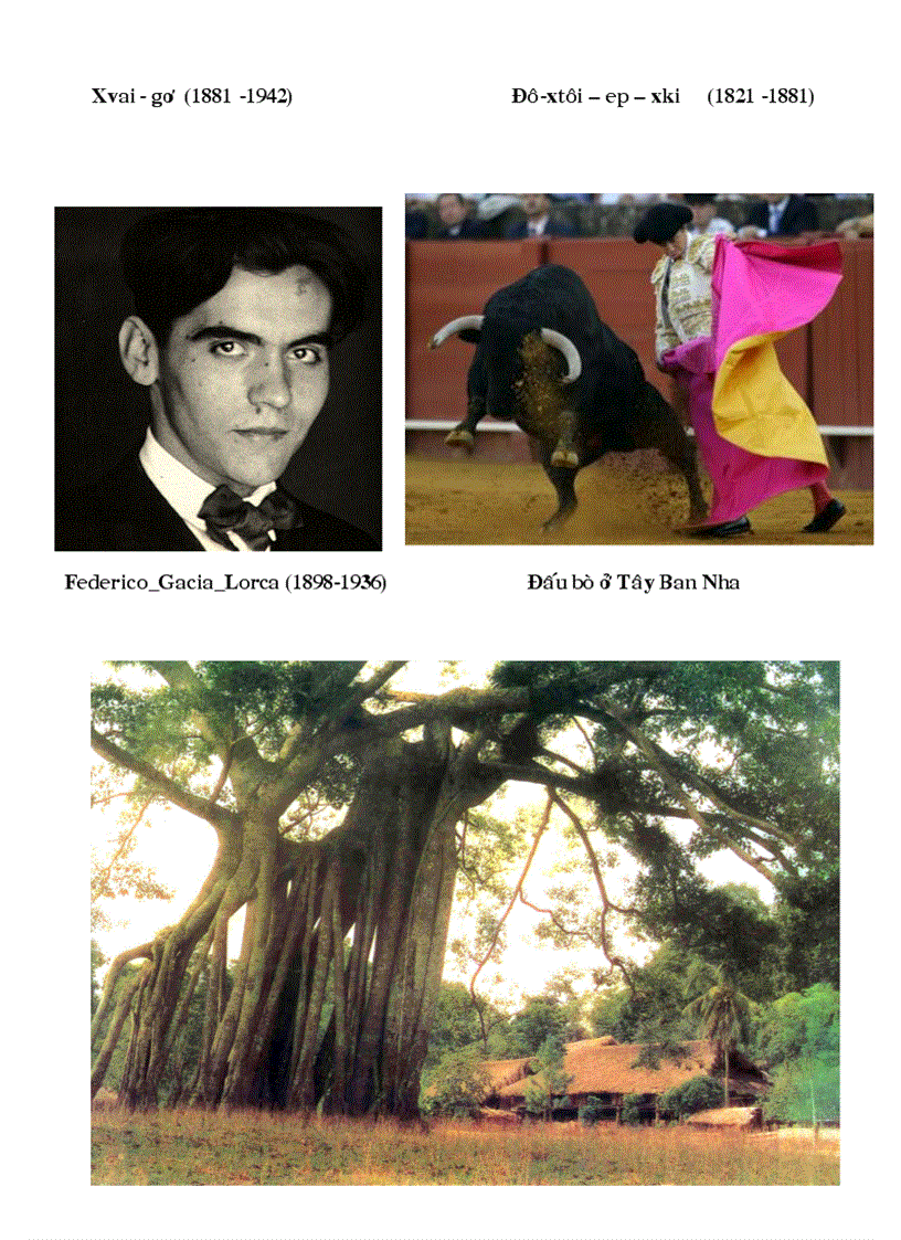 image for page Chân dung 1 số tác giả văn học