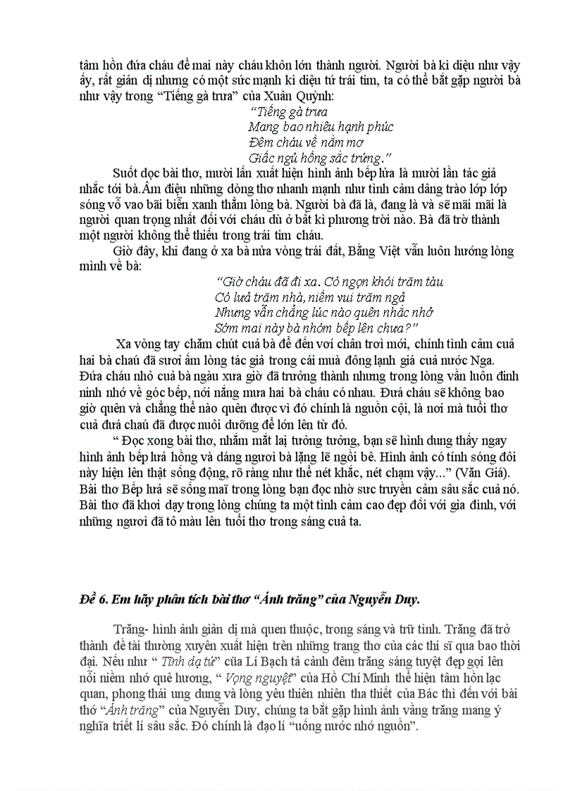 image for page Chọn lọc một số bài văn hay lớp 9