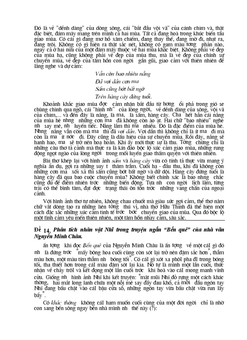 image for page Chọn lọc một số bài văn hay lớp 9