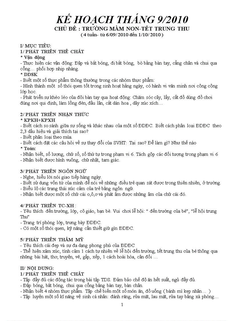 image for page Chu đề truong mầm non