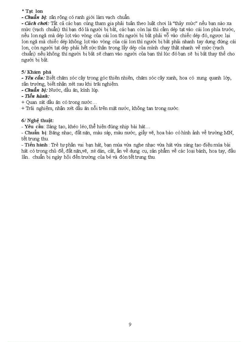 image for page Chu đề truong mầm non